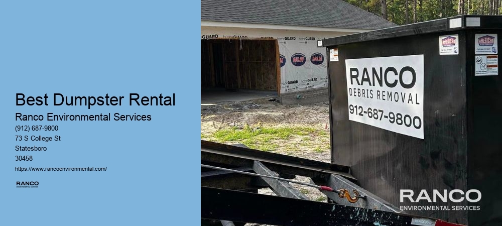 Temporary Dumpster Rental